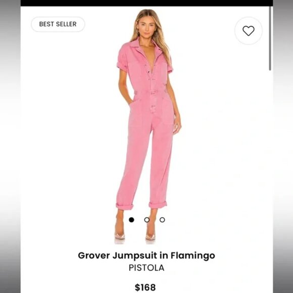 Pistola  Grover Jumpsuit in pink - Picture 4 of 6